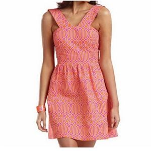 MUDPIE Charlotte halter cocktail Dress size Large wedding guest summer dress